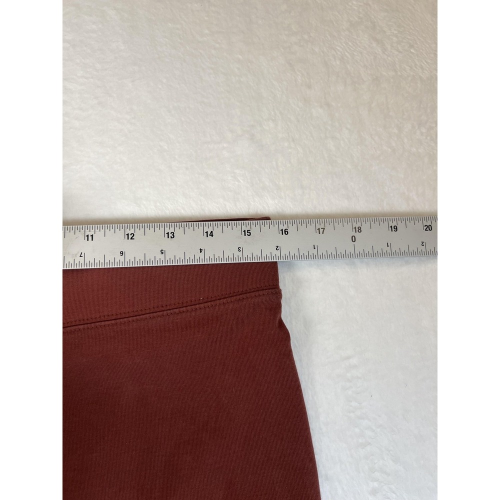 Nike Shorts Womens Large Brown Biker Athletic Yoga Running Stretch Jersey - Picture 5 of 9